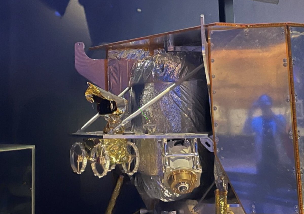 The Peregrine lander model takes center stage in a new exhibition at <a href="/smithsonian/">Smithsonian</a> <a href="/airandspace/">National Air and Space Museum</a> . What's that on the topside deck? MoonArk 3D printed in gray PLA - a technical feat for our Adv 3D Prototyping Lab in the <a href="/cmudesign/">CMU School of Design</a> / payloadspace.com/smithsonian-op…