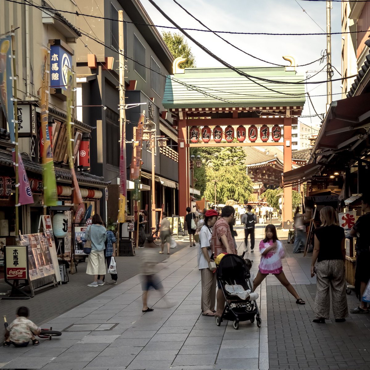 #浅草寺 の #奥山おまいりまち にて