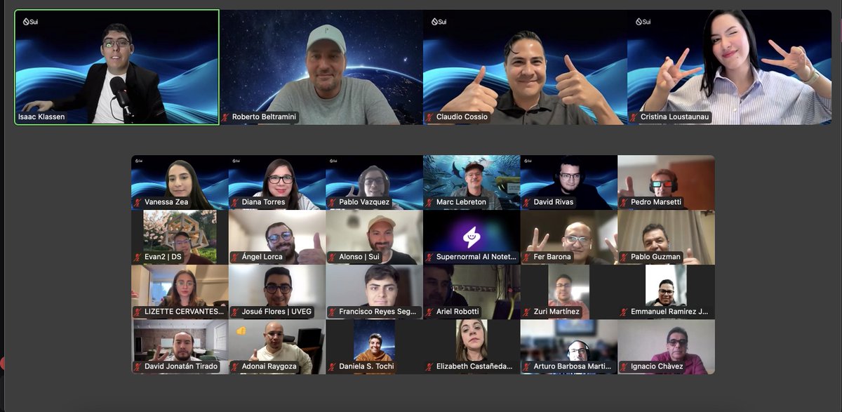 🚀 ¡Hoy dimos inicio a nuestro Bootcamp de Sui junto a <a href="/SuiLatamdevs/">Sui Latam Devs</a> !

Más de 100 personas ya están aprendiendo a construir en Web3 con Move y Sui 🙌

Dos semanas de formación, sesiones en vivo y mucha energía para dar el primer paso como Sui Developers.

Esto apenas empieza.