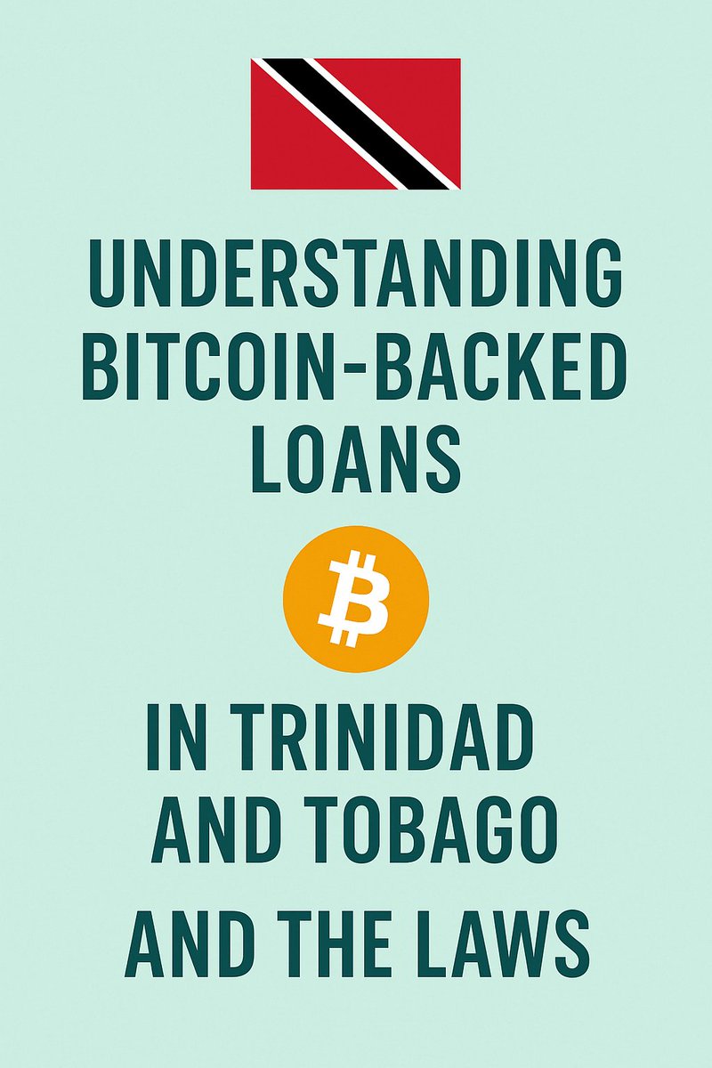 CaribFXCrypto's tweet photo. https://t.co/6yKQKvSiRt
Bitcoin-Backed Loans in Trinidad and Tobago Explained! 🇹🇹
#caribbeancryptoandforextrading #TrinidadAndTobago #CaribbeanCrypto #ForexTrading #BitcoinLoans   In this video, we break down how Bitcoin-backed loans work in Trinidad and Tobago. https://t.co/2Pa40GkF5q