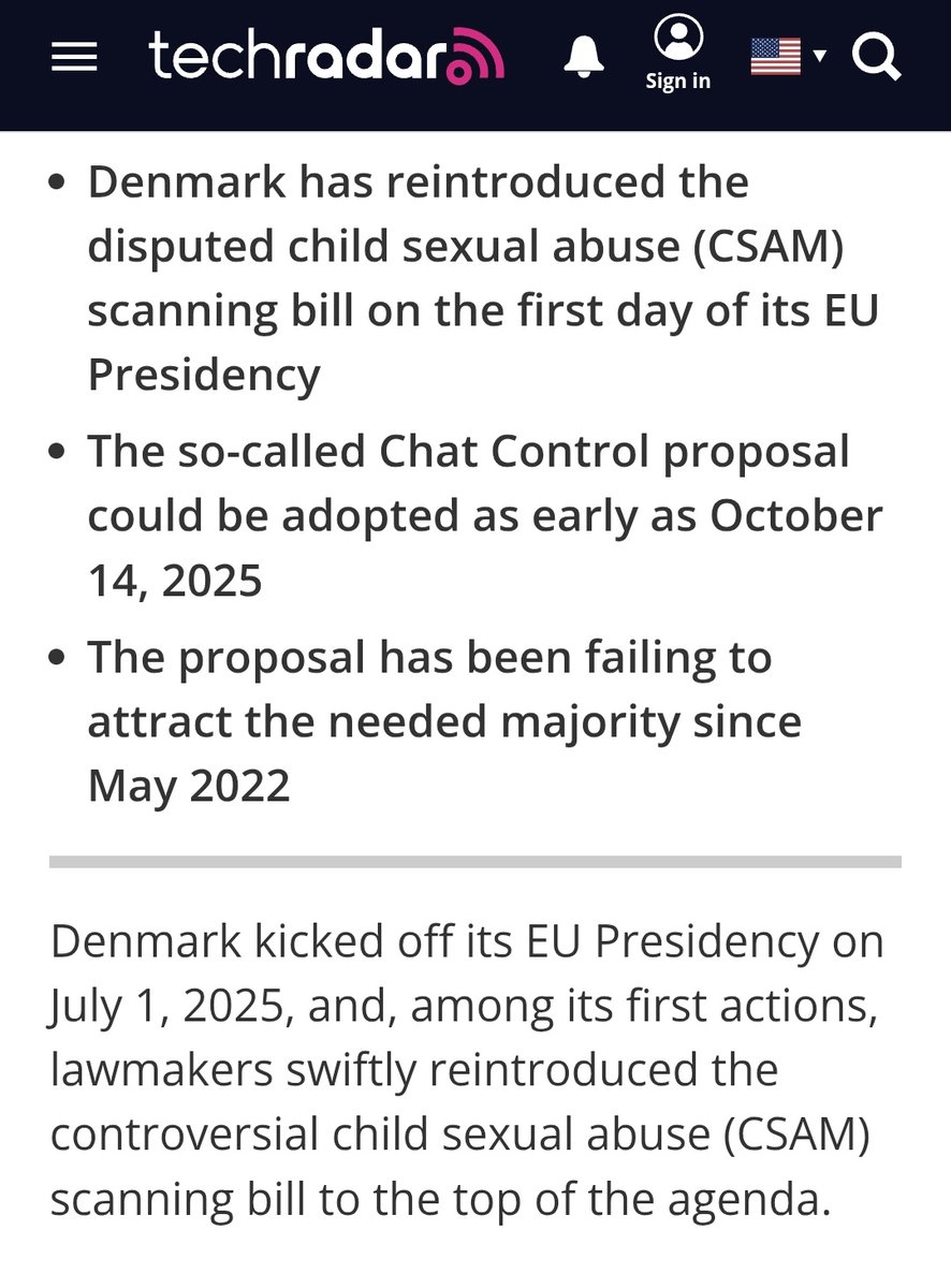 You think needing an ID for accessing online services is bad?

It's just a matter of time until the EU 🇪🇺 will pass the 'Chat Control' law, which is about scanning all communications, especially encrypted ones, via backdoors.