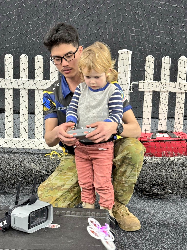 AUADRT's tweet photo. Hey #ADELAIDE, come learn #DroneRacing, about @AustralianArmy, @AusAirForce and #AusArmy Cadet #drones! Today at #ScienceAlive!
#SendIt!
#RAdelaide
@DefenceScience @ADFCareers @ChiefAusArmy @SEAC_ADF @DGFLW_AusArmy @CAF_Australia @RAAF_ACAUST @RAAF_ACWOFF https://t.co/dIIljfs2Ku
