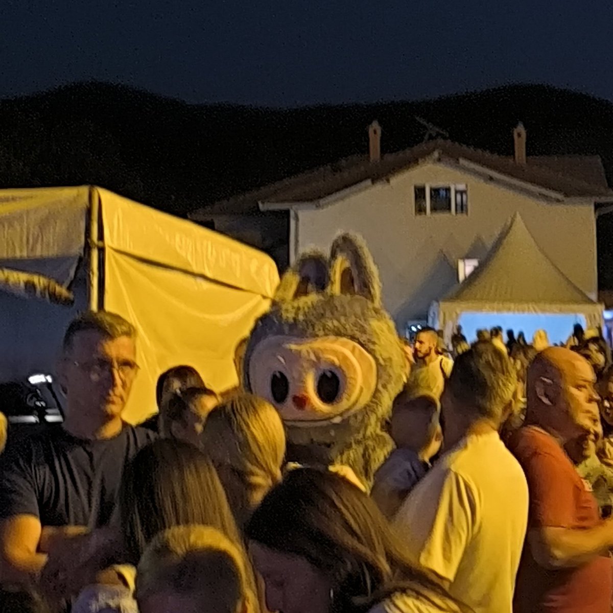 kos_data's tweet photo. 🇷🇸 Labubu spotted at the anti-Vucic government protest in Serbia. https://t.co/kYTay5HMbz