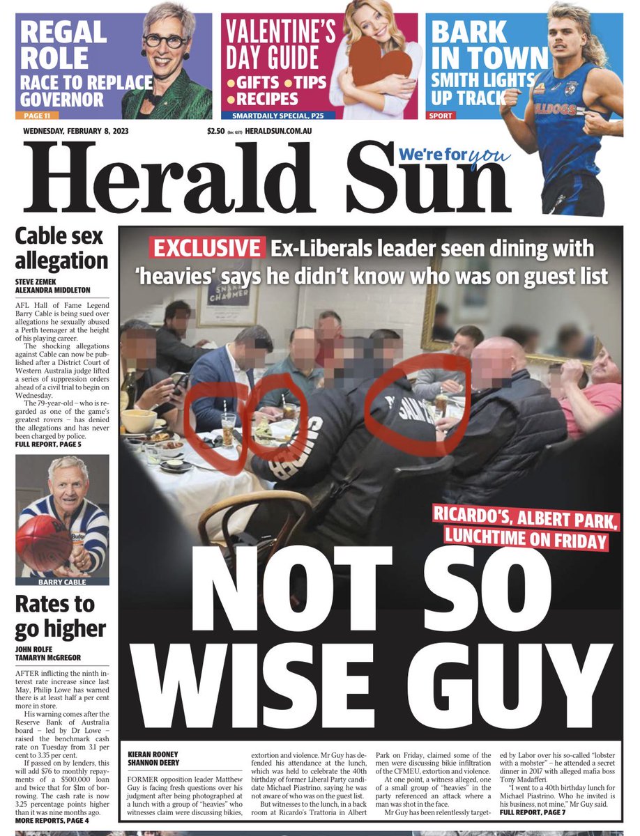 CaraMia200's tweet photo. @DaisukeNakatomi @ozblackcockatoo More lies! Just because #MatthewGuy said it, doesnt make it true.
In fact, if Guy said it, requires more corroboration than usual.
#VicLibCultists #SpringSt https://t.co/e8lMvzNZXq