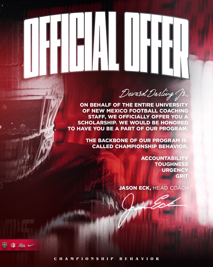 Blessed! #golobos 

<a href="/UNMLoboFB/">New Mexico Football</a> <a href="/ColinLockett15/">Coach Lock 💎</a> <a href="/Coach_Eck/">Jason Eck</a>