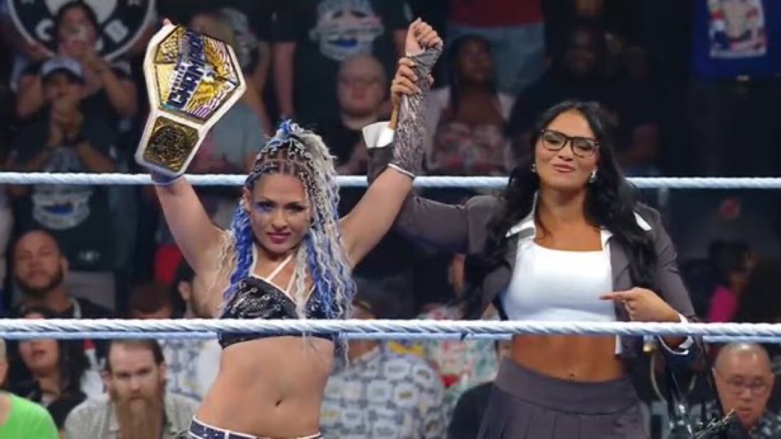 Giulia continues her reign as United States Champion.

#SmackDown