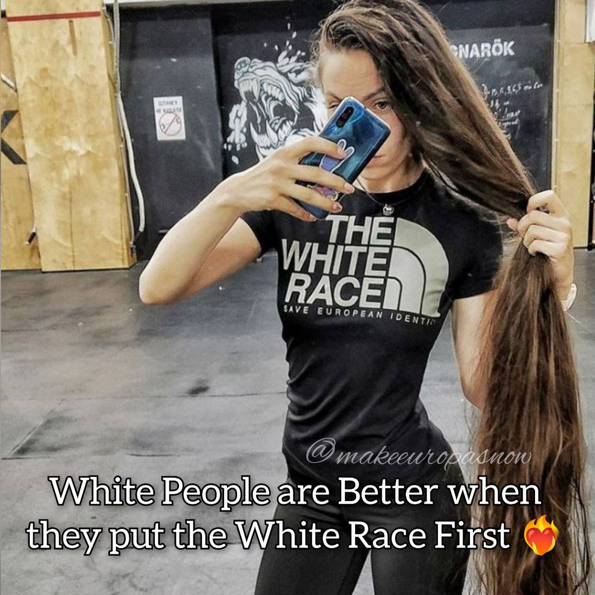 White People are Better when they put the White Race First ❤️‍🔥