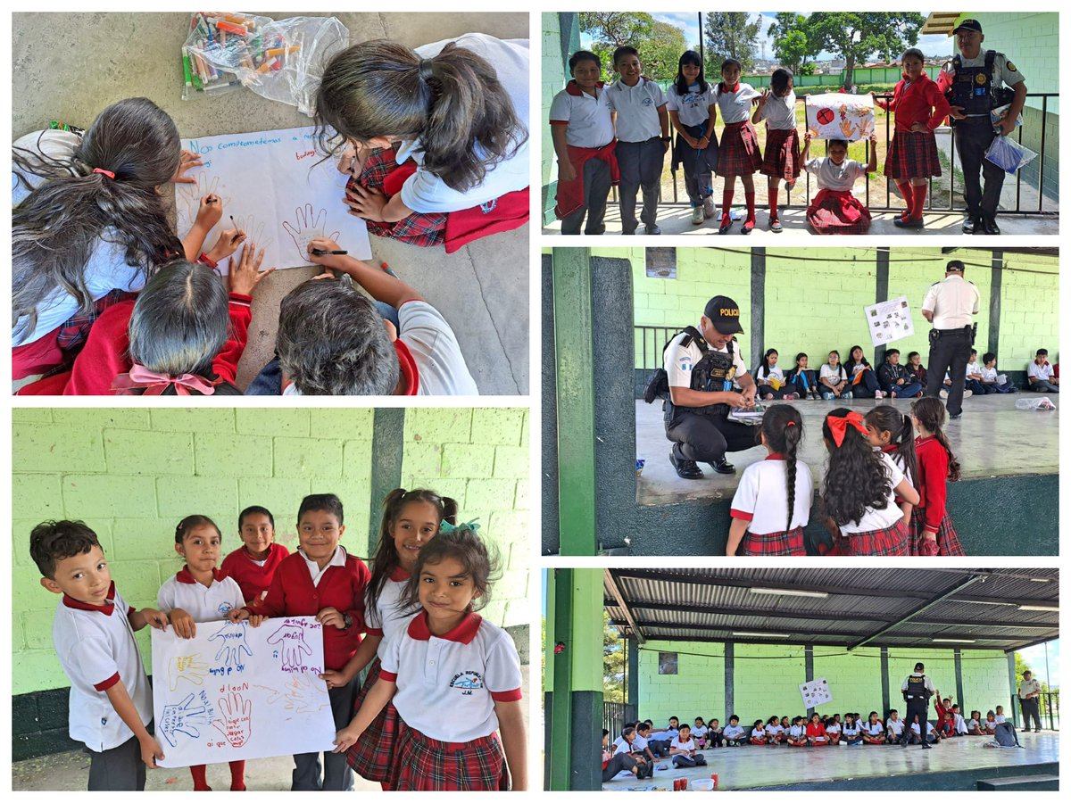 Se concluyó el Taller de “Prevención de Bullying” en la Escuela República de Turquía en Mixco, impartido por la ODHAG, donde cada Junta Directiva de Grado se comprometió luchar contra este flagelo.