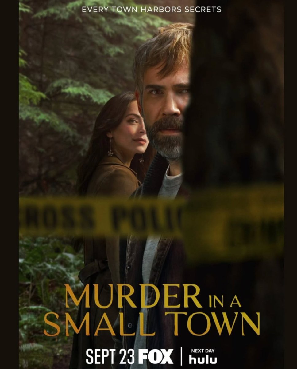 Ready to go back to Gibsons? We can exclusively reveal #MurderInASmallTown's Season 2 key art featuring Rossif Sutherland and Kristin Kreuk!