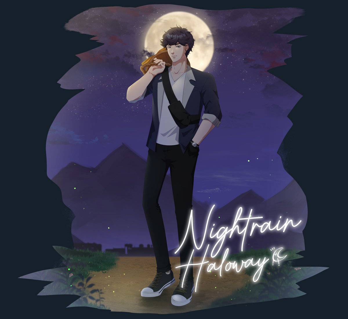 🌜Nightrain Haloway🌧 (ss3) tweet media