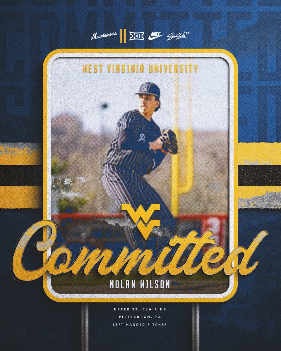UPPER ST. CLAIR BASEBALL (@usc643boosters) on Twitter photo Congratulations to <a href="/nolanwilson_7/">Nolan Wilson</a> on his commitment to <a href="/WVUBaseball/">WVU Baseball</a> ! Weβre excited to have you as a Panther for a few more seasons before you take the field as a Mountaineer. Keep grinding! ππ Congratulations to <a href="/nolanwilson_7/">Nolan Wilson</a> on his commitment to <a href="/WVUBaseball/">WVU Baseball</a> ! Weβre excited to have you as a Panther for a few more seasons before you take the field as a Mountaineer. Keep grinding! ππ