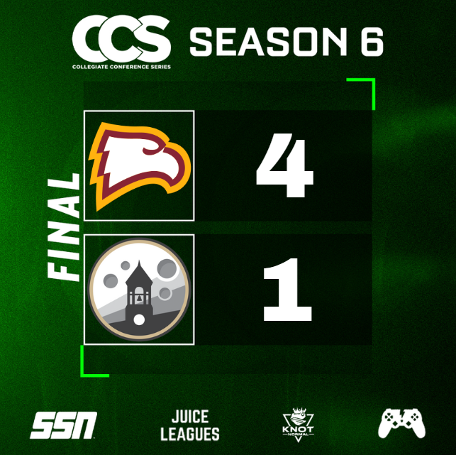 Collegiate Conference Series (@collegiateccs) on Twitter photo CINDERELLA CONTINUES TO THE REGIONAL FINAL! #7 WINTHROP DEFEAT #3 PURDUE IN FIVE AND WILL LIVE TO SEE ANOTHER DAY OF COMPETITION!
<a href="/WinthropEsports/">Winthrop Esports</a> will take on #8 Northern Illinois or #4 Charlotte in tomorrow's regional final! CINDERELLA CONTINUES TO THE REGIONAL FINAL! #7 WINTHROP DEFEAT #3 PURDUE IN FIVE AND WILL LIVE TO SEE ANOTHER DAY OF COMPETITION!
<a href="/WinthropEsports/">Winthrop Esports</a> will take on #8 Northern Illinois or #4 Charlotte in tomorrow's regional final!