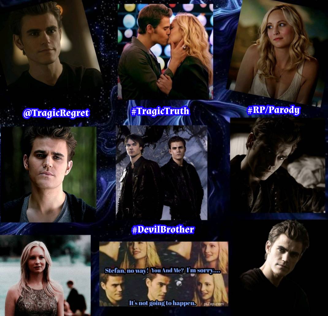 Tragic Salvatore {RP•Parody•Fake} (@tragicregret) on Twitter photo Stefan 'Tragic' Salvatore
#RP21+/#MDNI
"Dear Diary, if I have to wait for her, then I'll wait. When she's ready to love me, I'll be ready to love her back."
🩸Discriptive Veteran Writer
🩸Semi Active/Slow Replies
🩸Dms Opened/RP on the TL only.
Like/🔃 & I'll do the same. Stefan 'Tragic' Salvatore
#RP21+/#MDNI
"Dear Diary, if I have to wait for her, then I'll wait. When she's ready to love me, I'll be ready to love her back."
🩸Discriptive Veteran Writer
🩸Semi Active/Slow Replies
🩸Dms Opened/RP on the TL only.
Like/🔃 & I'll do the same.