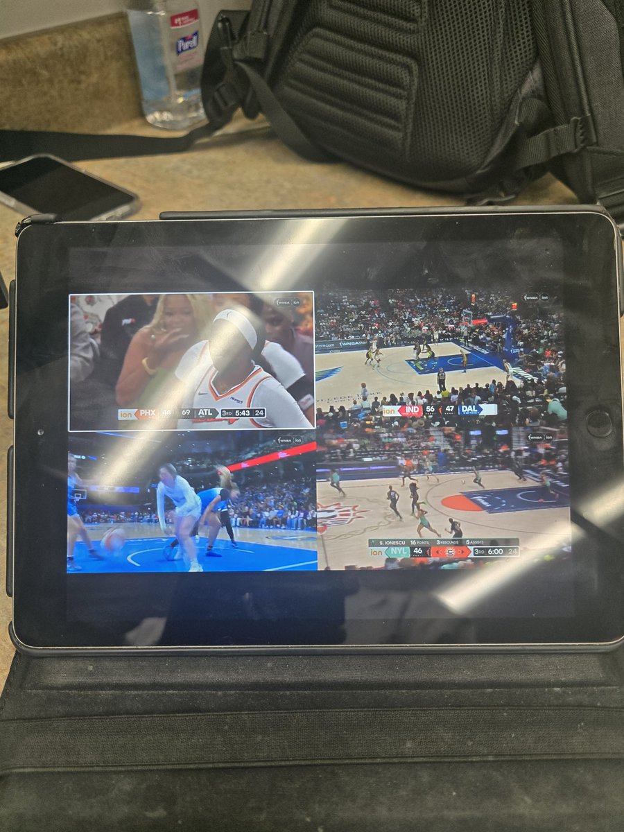 L. Emeka (@evol_thoughts) on Twitter photo Quad WNBA box on <a href="/YouTubeTV/">YouTube TV</a> tonight at the JOB Quad WNBA box on <a href="/YouTubeTV/">YouTube TV</a> tonight at the JOB