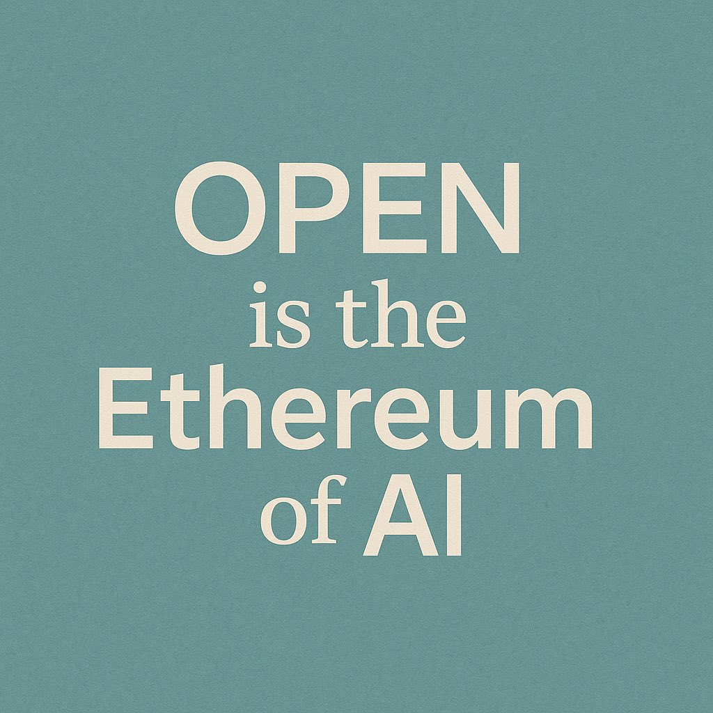 JIM'S FRIENDS (@jimmyshequ) on Twitter photo OPEN is the Ethereum of AI 有什么深刻含义呢?
$OPEN 是Openledger生态系统中的原生代币,也是其区块链系统的核心经济机制。
通过它,数据提供者、AI 模型开发者、代理等都可获得价值回报,实现真正的数据经济 。
将 $OPEN 当作AI 的以太坊,类似以太坊为智能合约提供支持,<a href="/OpenledgerHQ/">Openledger</a> 为 AI OPEN is the Ethereum of AI 有什么深刻含义呢?
$OPEN 是Openledger生态系统中的原生代币,也是其区块链系统的核心经济机制。
通过它,数据提供者、AI 模型开发者、代理等都可获得价值回报,实现真正的数据经济 。
将 $OPEN 当作AI 的以太坊,类似以太坊为智能合约提供支持,<a href="/OpenledgerHQ/">Openledger</a> 为 AI