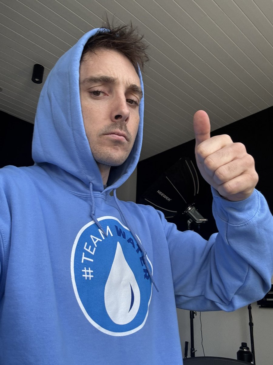 I love water #teamwater