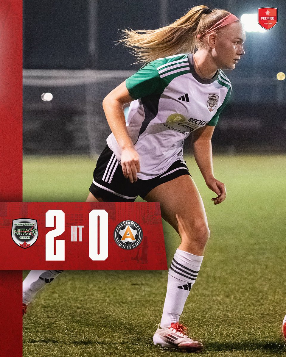 We lead by two at the half!

#NTN #NorthTorontoNitros