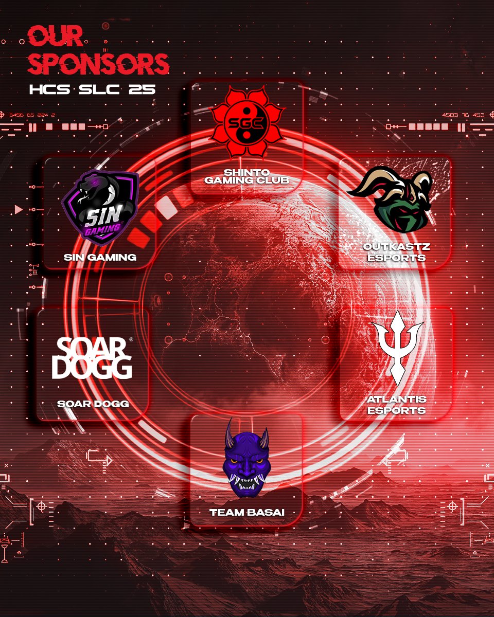 Unreal Nightmare (@urnmgaming) on Twitter photo ππππππππ ππ πππ ππππππππ π
π¦π πΌππΎπΌπ πππΎπ πππ πΊππ½ ππππΎ πππΎπ πΊ πΏππ
π
ππ!
π€ <a href="/Atlsect/">Atlantis Esports</a>
π€ <a href="/TeamBasai/">Basai π£</a>
π€ <a href="/oKzEsports/">OutKastz Esports</a>
π€ <a href="/ShintoGC/">Shinto Gaming Club</a>
π€ <a href="/SinGamingUS/">SIN Gaming</a>
π€ <a href="/SoarDogg/">SoarDogg Apparel</a>
#NeverSleepAgain | #HCSSLC25 ππππππππ ππ πππ ππππππππ π
π¦π πΌππΎπΌπ πππΎπ πππ πΊππ½ ππππΎ πππΎπ πΊ πΏππ
π
ππ!
π€ <a href="/Atlsect/">Atlantis Esports</a>
π€ <a href="/TeamBasai/">Basai π£</a>
π€ <a href="/oKzEsports/">OutKastz Esports</a>
π€ <a href="/ShintoGC/">Shinto Gaming Club</a>
π€ <a href="/SinGamingUS/">SIN Gaming</a>
π€ <a href="/SoarDogg/">SoarDogg Apparel</a>
#NeverSleepAgain | #HCSSLC25