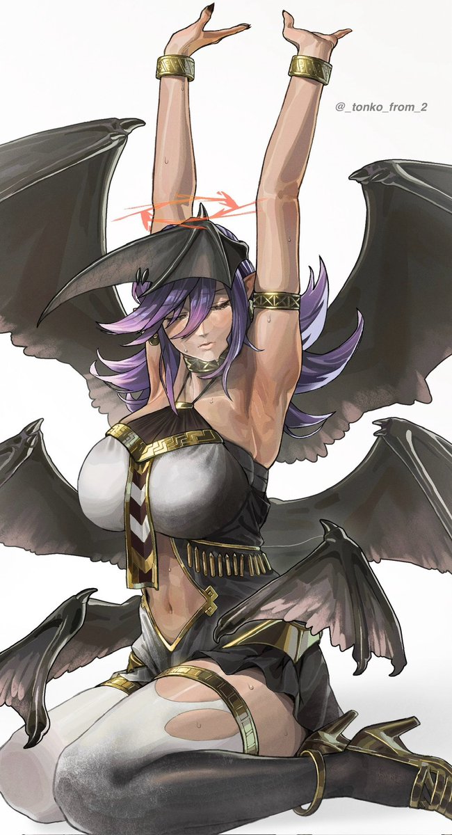 #OCGファンアート 堕天使イシュタム