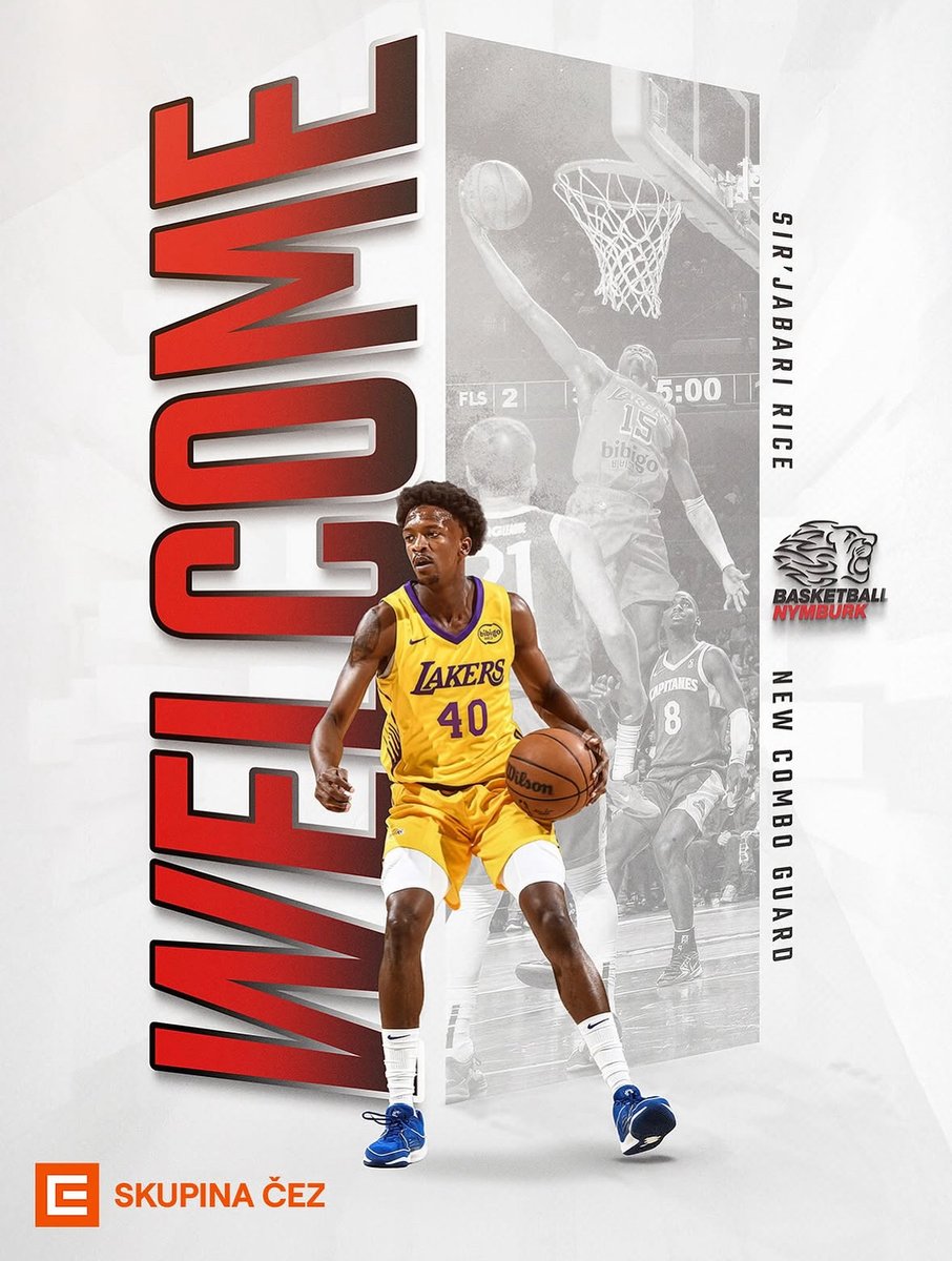 New Mexico State Men’s Basketball News (@nmstatembbnews) on Twitter photo Sir’Jabari Rice recently signed with Basketball Nymburk, who compete in the top-tier level professional Czech National League.
(Photo courtesy <a href="/basketnymburk/">ERA Basketball Nymburk</a>)
#AggieUp | #NoLimitsOnUs | #TeamFamilyBelieve | <a href="/nmsu/">New Mexico State</a> | <a href="/NMStateMBB/">NM State MBB</a> Sir’Jabari Rice recently signed with Basketball Nymburk, who compete in the top-tier level professional Czech National League.
(Photo courtesy <a href="/basketnymburk/">ERA Basketball Nymburk</a>)
#AggieUp | #NoLimitsOnUs | #TeamFamilyBelieve | <a href="/nmsu/">New Mexico State</a> | <a href="/NMStateMBB/">NM State MBB</a>