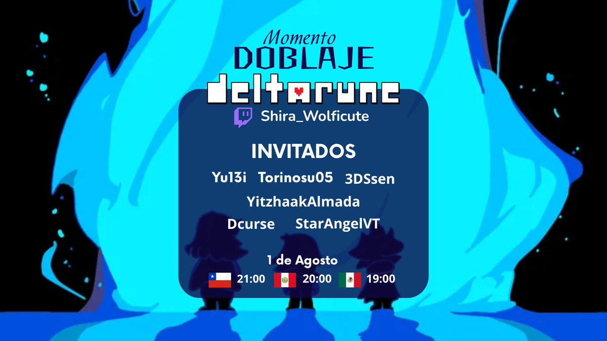 GENTE VENGAN YA AL DELTARUNE, EL QUE NO VENGA LE PARTO LAS PIERNAS

twitch.tv/shira_wolficute
twitch.tv/shira_wolficute
twitch.tv/shira_wolficute
twitch.tv/shira_wolficute
twitch.tv/shira_wolficute
twitch.tv/shira_wolficute