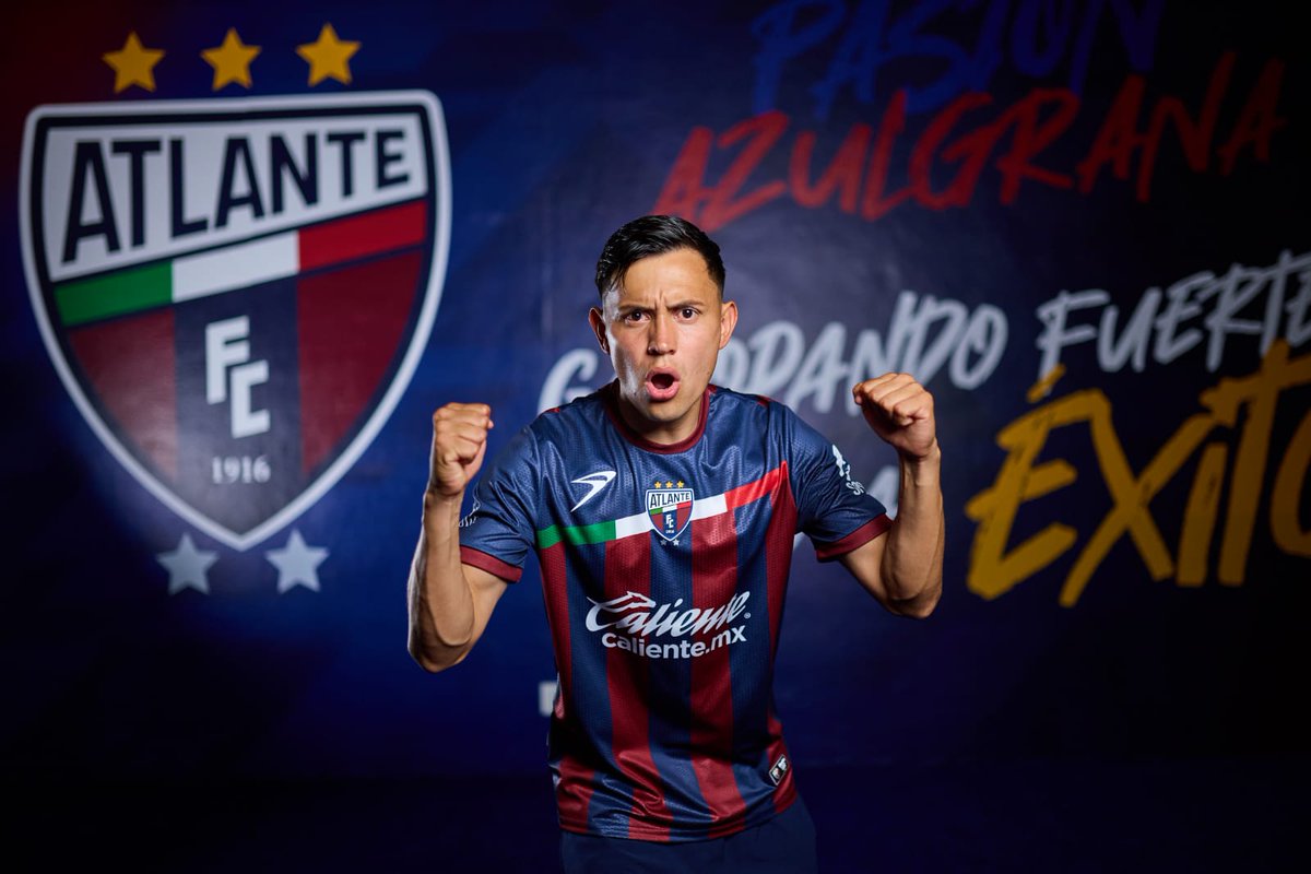 Atlante's tweet photo. ¡Resplandece nuestra identidad azulgrana!

Tenemos el gusto de presentar la joya de la corona azulgrana 👑, nuestro uniforme de local para el Apertura 2025, un homenaje a nuestra historia y a los colores que nos definen.

#PotrosDeHierro
#ElTriunfoEstáContigo https://t.co/1AcRM7K6eh