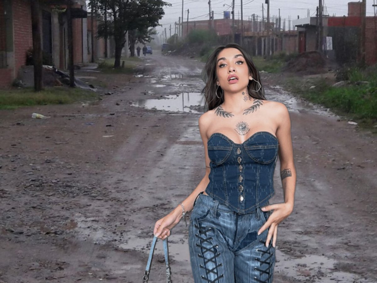 otras presumiendo pasarelas por milán y la nena de argentina te tira un caminando por calchaquí