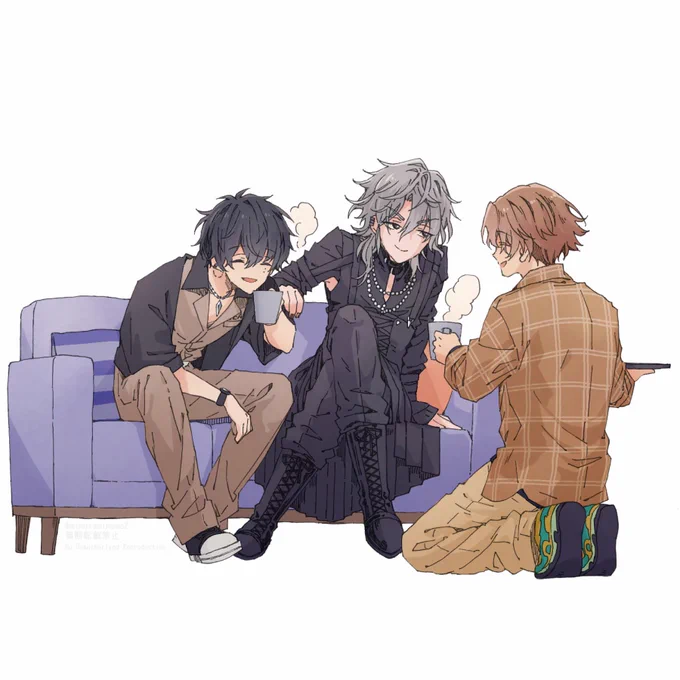 ななきくんのお兄さんコレクションによだかさんも加わってえっちなお兄さん三銃士揃っちゃったんだなって… どんな大人になるんだろうな…
