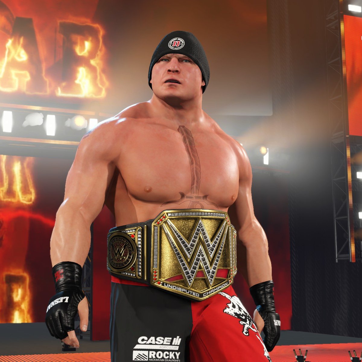 Well, after Brock retro update... Comes Brock '12 and so on... We are working hard on improving The Beast's real physique!