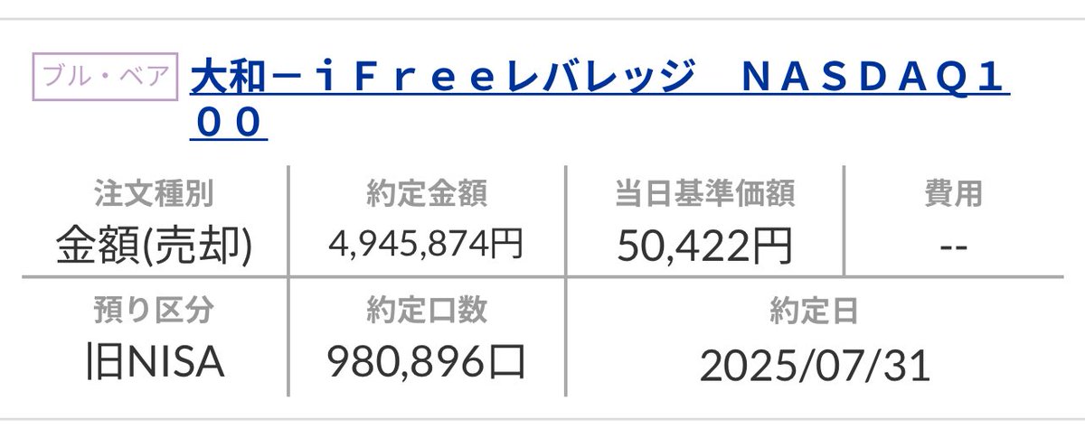 SideFIREkoto's tweet photo. レバナス（利確）とSOXL（損切）を下がる直前に一度手放しましたー。
円転もギリギリ、次入るタイミングをまちます。 https://t.co/tZPVS5m4Nt