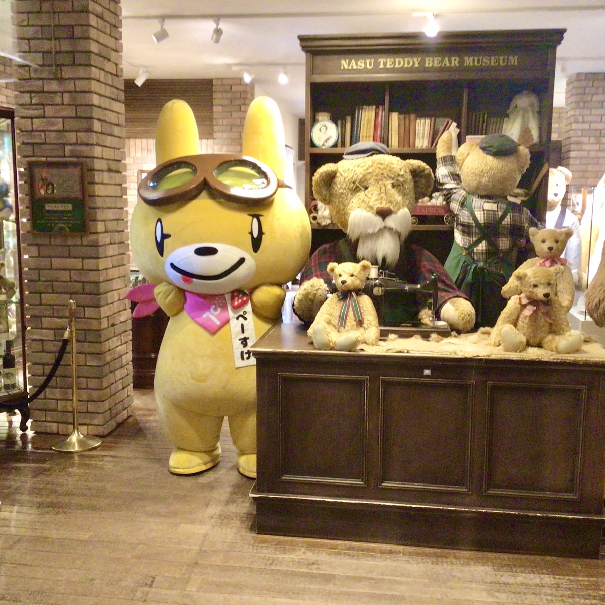 テディベア1926 HAPPY テディベアミュージアム ⑅⃛ ・ ・ 伊豆テディベアミュージアムに行ってきました