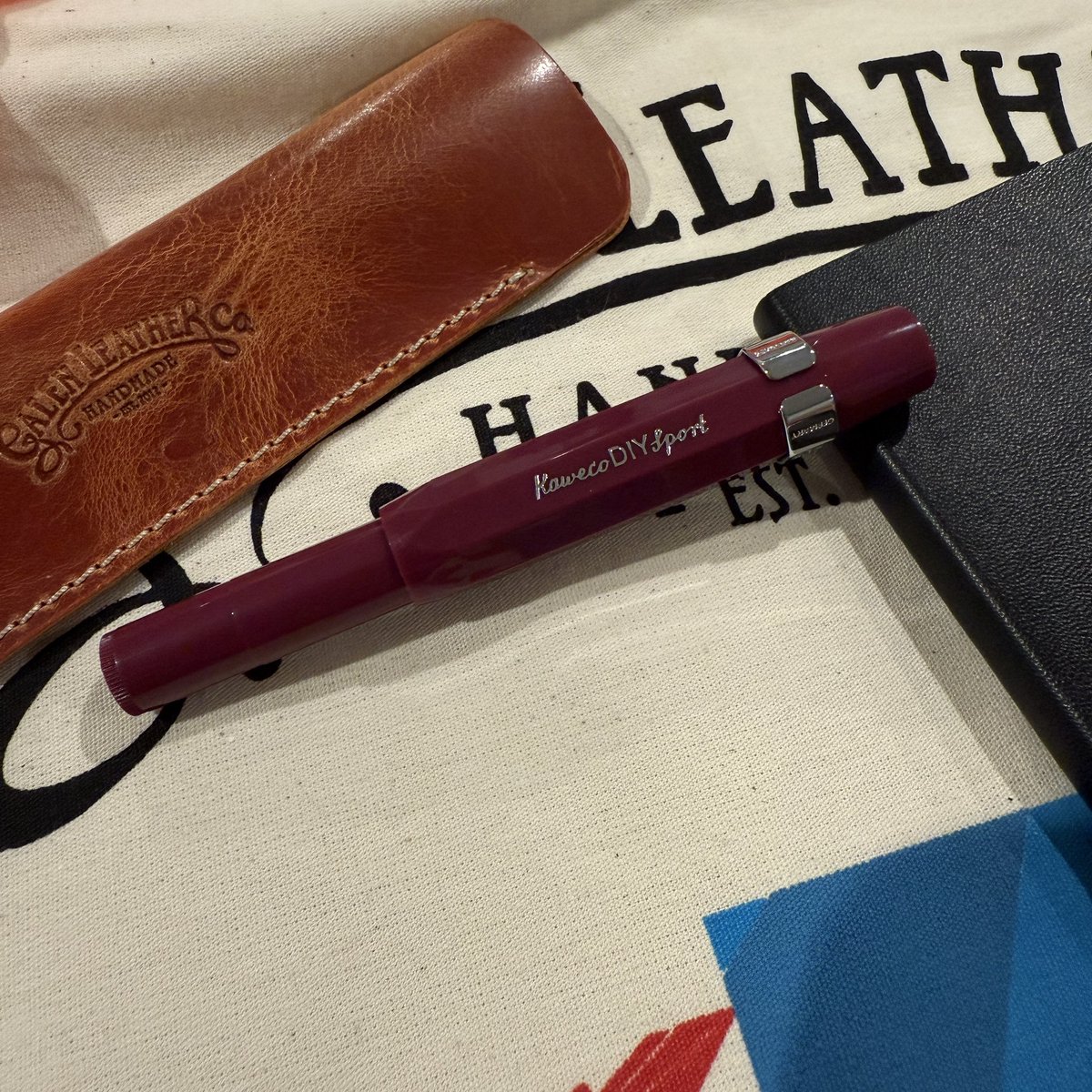 First DC Fountain Pen Supershow in the books! Good haul, new additions of orange Parker 45 and a KawecoDIYSport.