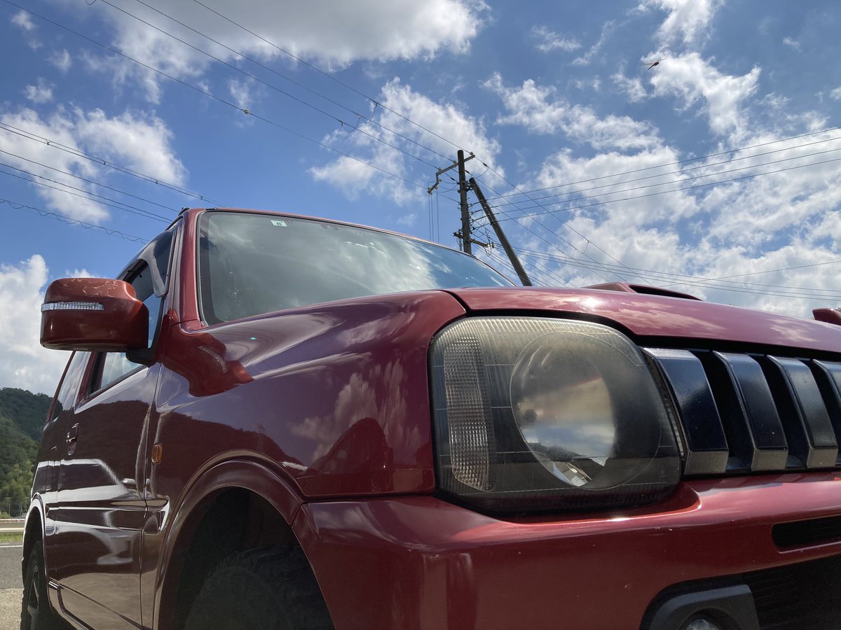 ジムニキ９年間ありがとうやで…めちゃくちゃ良い車だったわ