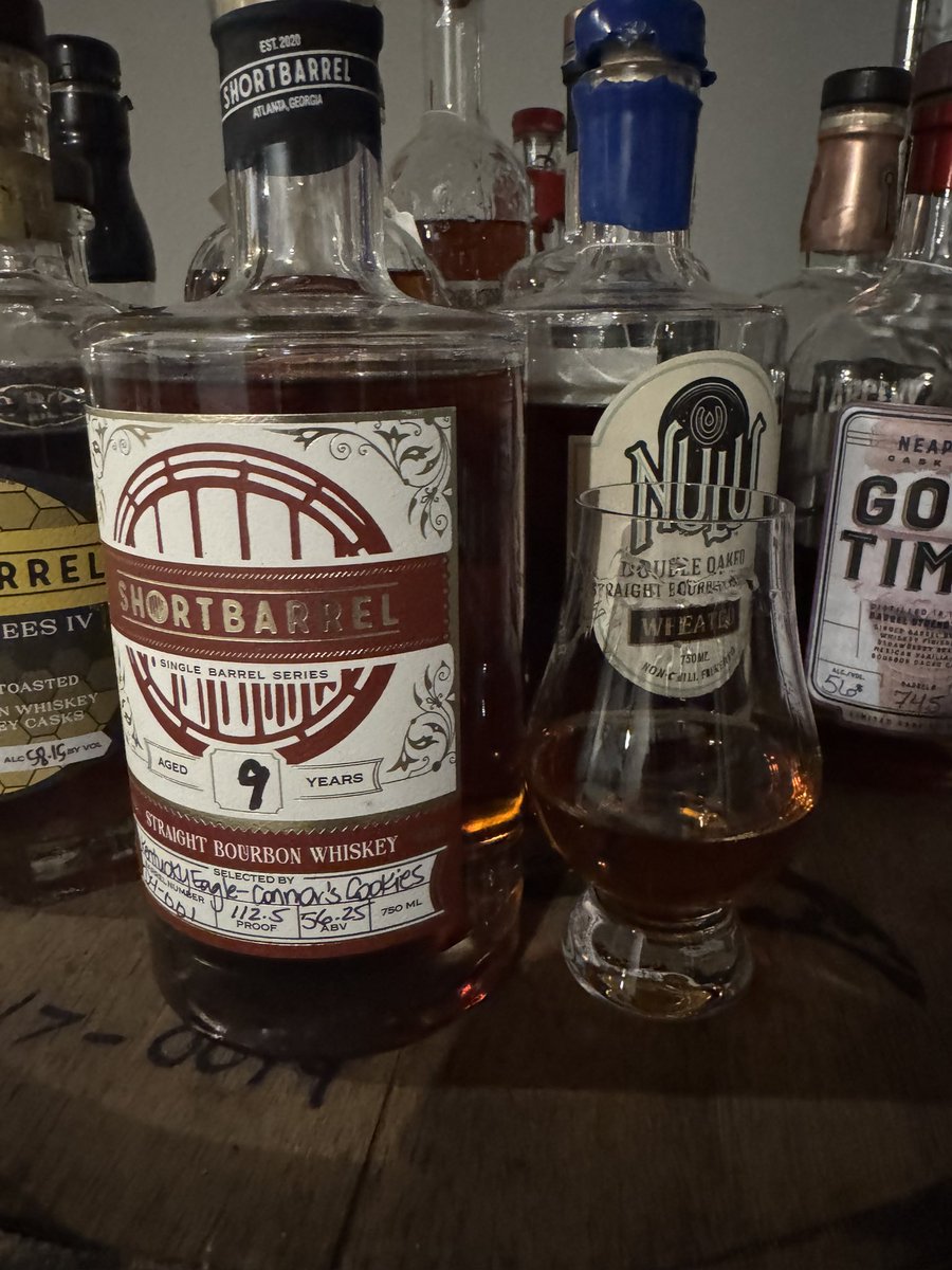 BourbonScript™️ (@bourbonscript) on Twitter photo Fresh Crack Friday! Can’t say enough about the expressions coming out of <a href="/ShortBBourbon/">Shortbarrel Bourbon</a>. This single barrel series checking in at 112.5 proof is called ‘Connor’s Cookies.’ While I wouldn’t describe it that way, there is an amazing underlying sweetness that pairs nicely with a Fresh Crack Friday! Can’t say enough about the expressions coming out of <a href="/ShortBBourbon/">Shortbarrel Bourbon</a>. This single barrel series checking in at 112.5 proof is called ‘Connor’s Cookies.’ While I wouldn’t describe it that way, there is an amazing underlying sweetness that pairs nicely with a