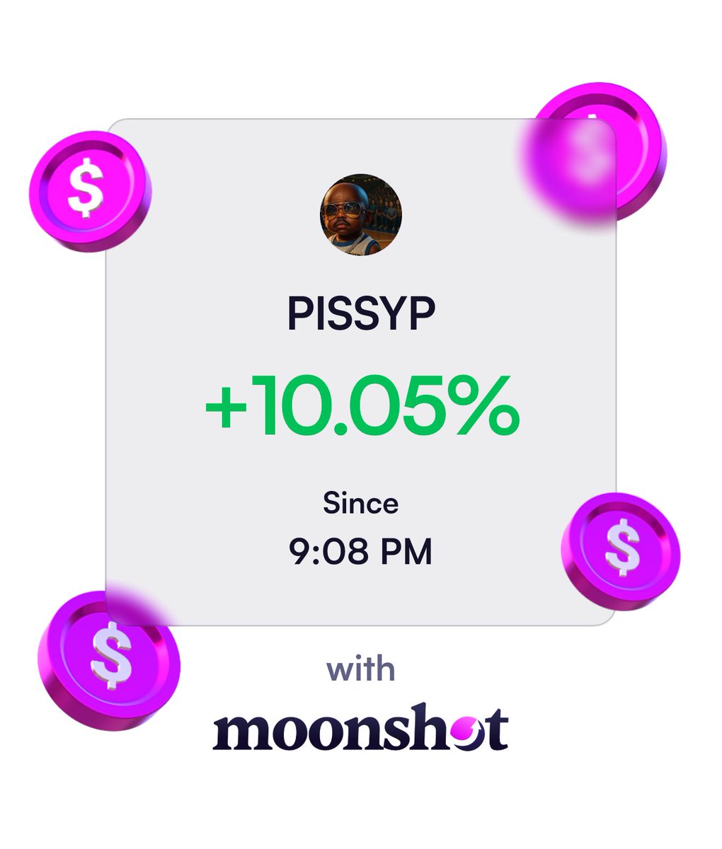 just_being_Jenn's tweet photo. I'm up 10.05% on Moonshot: https://t.co/SQgaAq7YB4 https://t.co/75hkRHGUZG