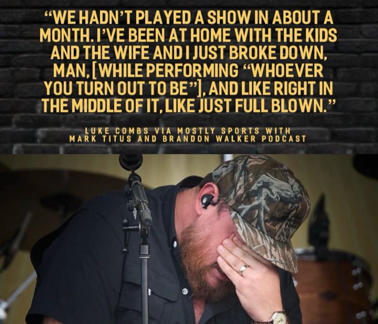 Go Country 105 (@gocountry105) on Twitter photo Just one of the reasons why we love <a href="/lukecombs/">Luke Combs 🎤</a>. It’s tough being out on the road and missing your family. Have a great weekend, #Christine105 Just one of the reasons why we love <a href="/lukecombs/">Luke Combs 🎤</a>. It’s tough being out on the road and missing your family. Have a great weekend, #Christine105