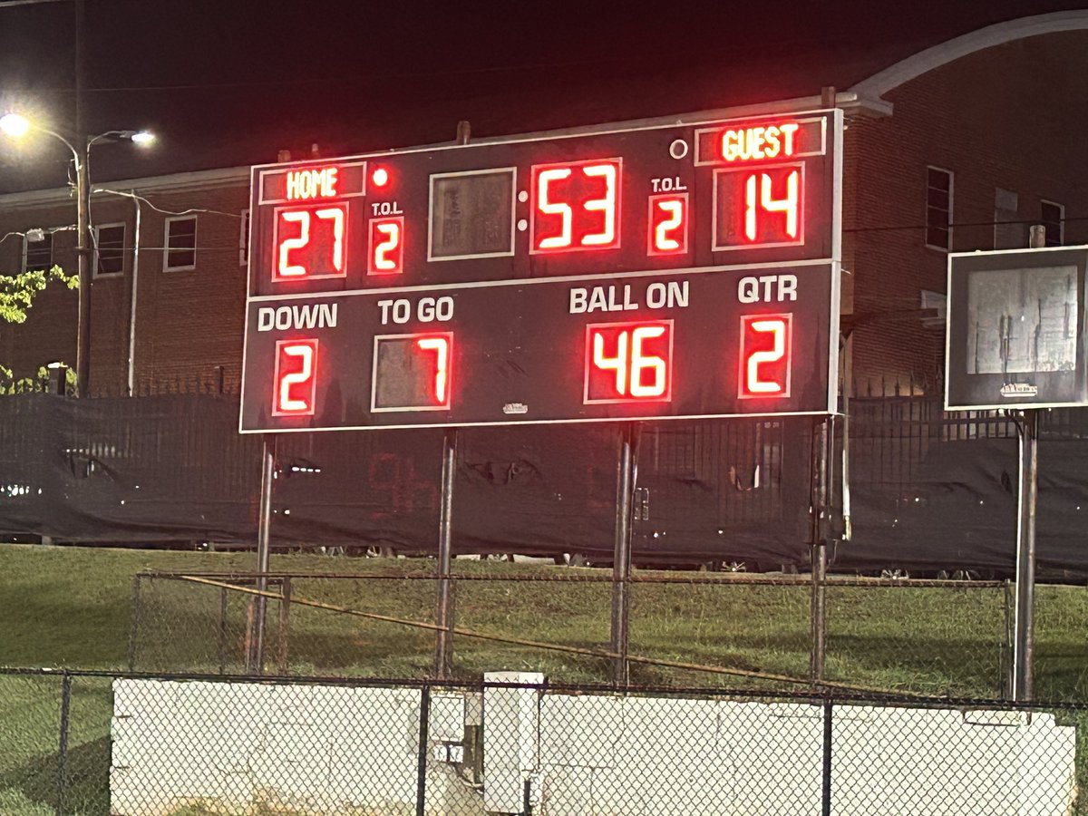 GSCSAthletics (@gscsathletics) on Twitter photo Had some 🌧️⚡️🌩️⛈️ earlier, but <a href="/TheGriffinBears/">Griffin High School Athletics</a> 🏈 are now leading Hampton 27-14 in a scrimmage late in the second quarter! Had some 🌧️⚡️🌩️⛈️ earlier, but <a href="/TheGriffinBears/">Griffin High School Athletics</a> 🏈 are now leading Hampton 27-14 in a scrimmage late in the second quarter!