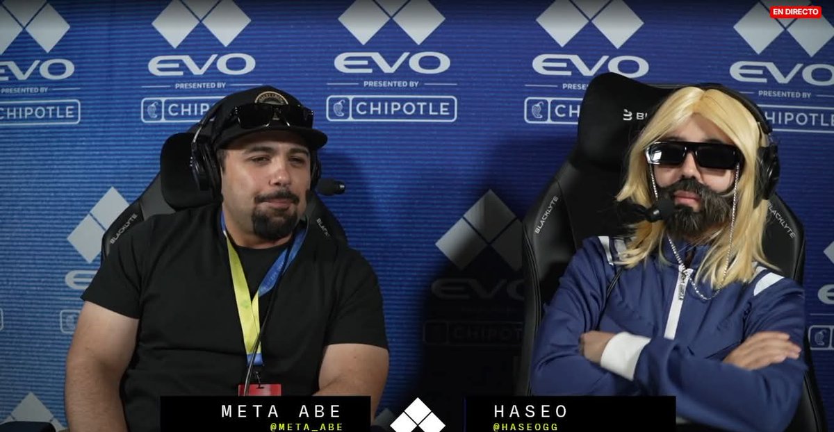 Cumpliendo un sueño~ primera vez narrando en EVO!
With <a href="/Meta_Abe/">MetaAbe</a> 
twitch.tv/evo4