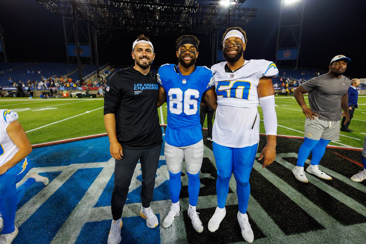 So proud of these Dawgs! 3 former Ferris Football players, Coach Dylan Roney, Malik Taylor, and Caleb Murphy participated in the NFL Hall of Fame game.