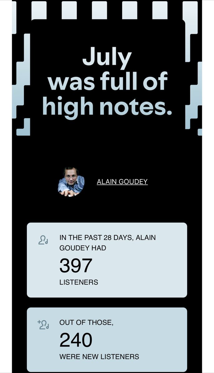 🙏Thank you to all of you who are listening to my music (made with, but not only, AI) on Spotify, Apple Music or others. Below the link to listen: