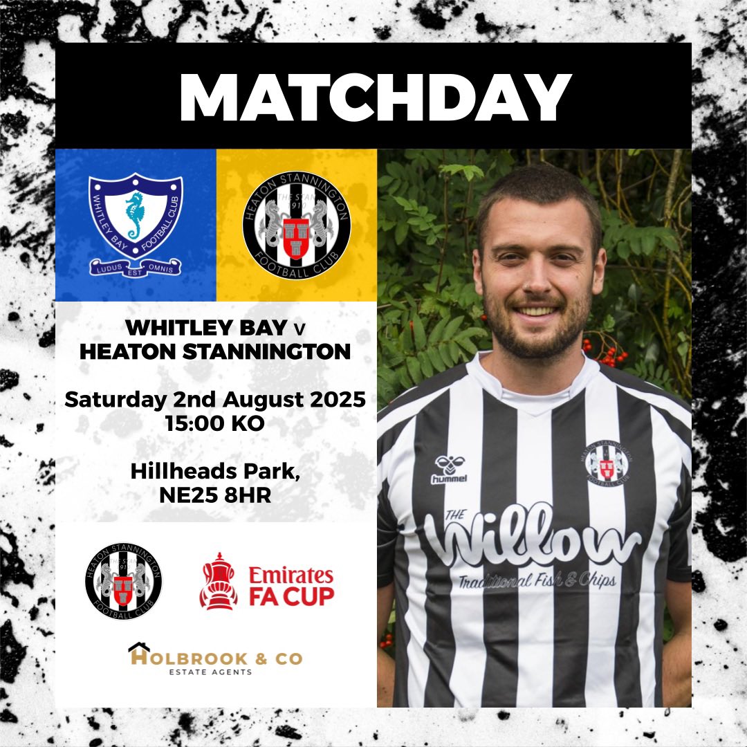 Heaton Stannington FC (@heatonstan) on Twitter photo 🏆MATCHDAY🏆
25/26 kicks off this afternoon with an <a href="/EmiratesFACup/">Emirates FA Cup</a> Extra Preliminary Round clash at <a href="/WhitleyBayFC/">Whitley Bay FC</a>…
Loud and proud today, Stan Army!
🎟️ Pay on the gate: £8 adults, £6 concessions / £5 under-16s 🏆MATCHDAY🏆
25/26 kicks off this afternoon with an <a href="/EmiratesFACup/">Emirates FA Cup</a> Extra Preliminary Round clash at <a href="/WhitleyBayFC/">Whitley Bay FC</a>…
Loud and proud today, Stan Army!
🎟️ Pay on the gate: £8 adults, £6 concessions / £5 under-16s