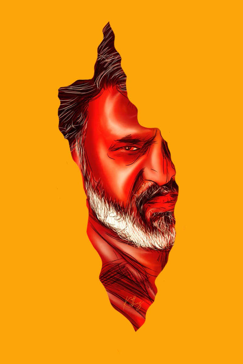 Thaatha coming at 7pm ❤️‍🔥
.
#QuickArt <a href="/rajinikanth/">Rajinikanth</a>