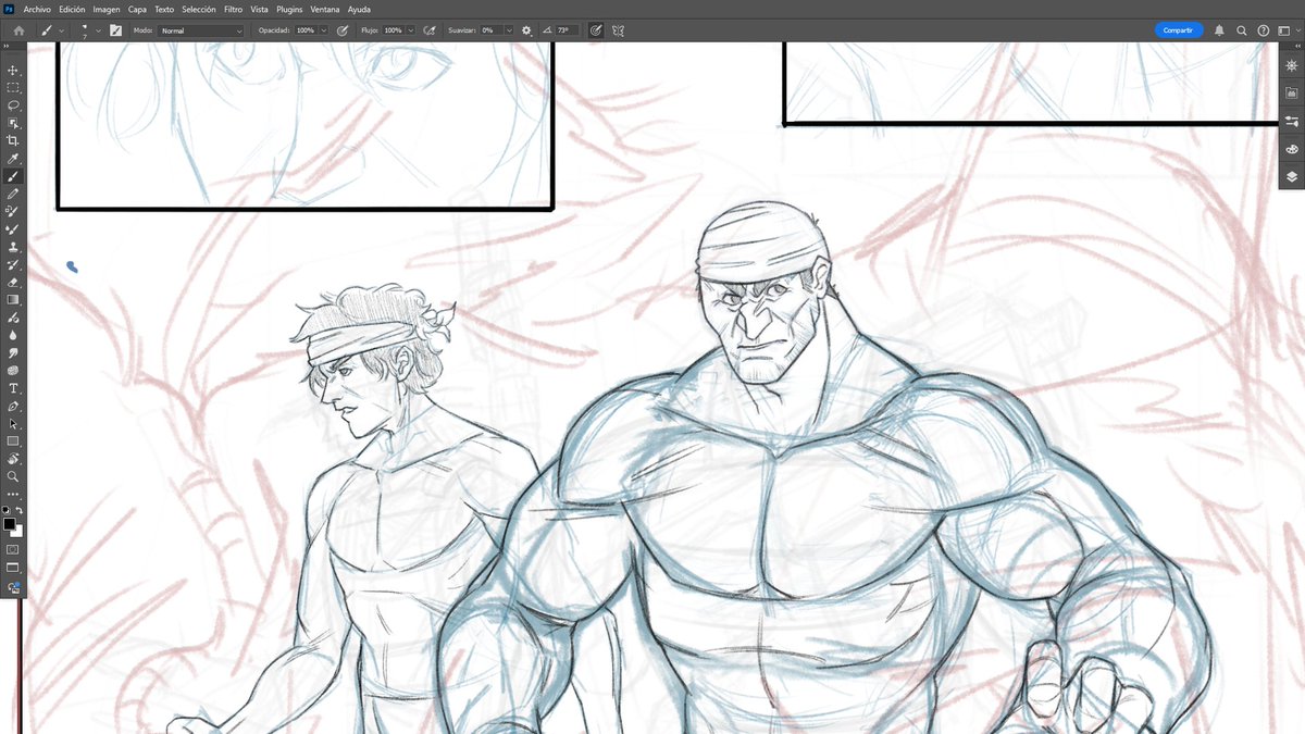 nacho_neao's tweet photo. Trying to make a comic page.
.
.
.
Give me feedback pls 🙏✍️ https://t.co/prAghEK0rX
