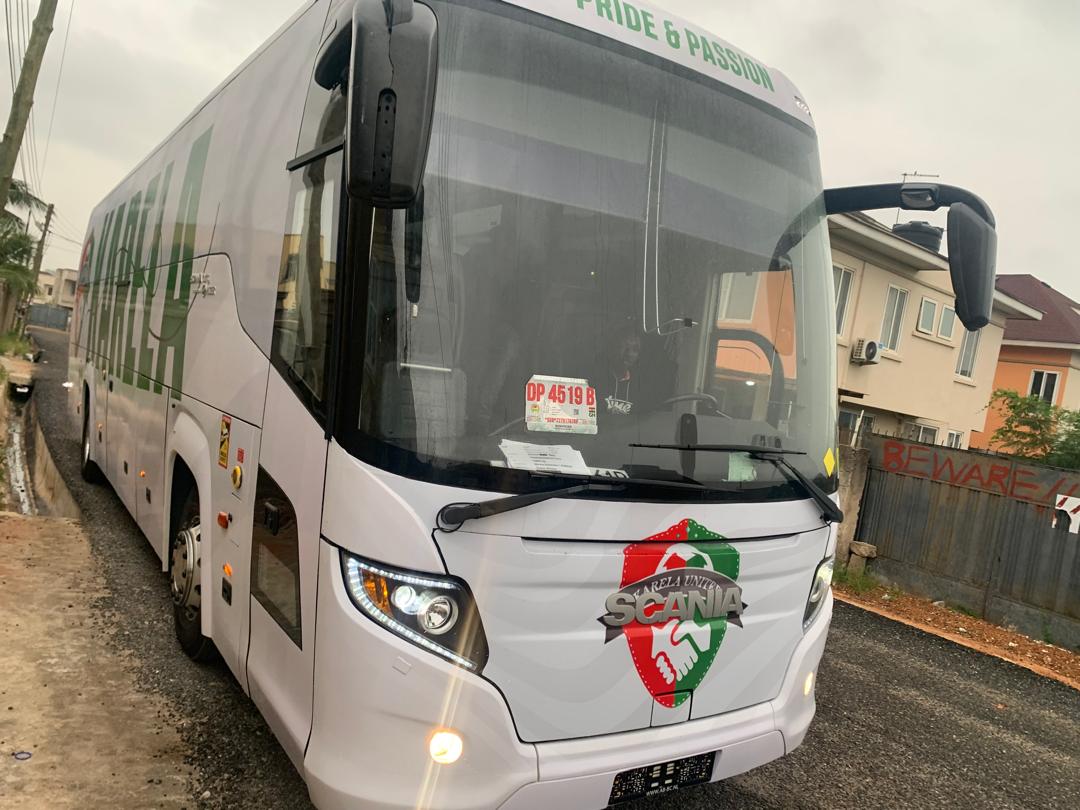 Let's get ready to ride in style and comfort as we take on the new Season. The Promised is fulfilled and we are ready to hit the road to success! 🏆💪

We're thrilled to present the arrival of our New Team Bus, courtesy of our amazing Team President

#TeamBus
#PromiseDelivered