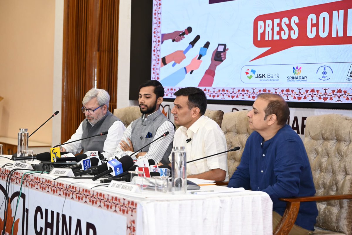 Shaping the next generation of critical readers. #ChinarBookFestSrinagar