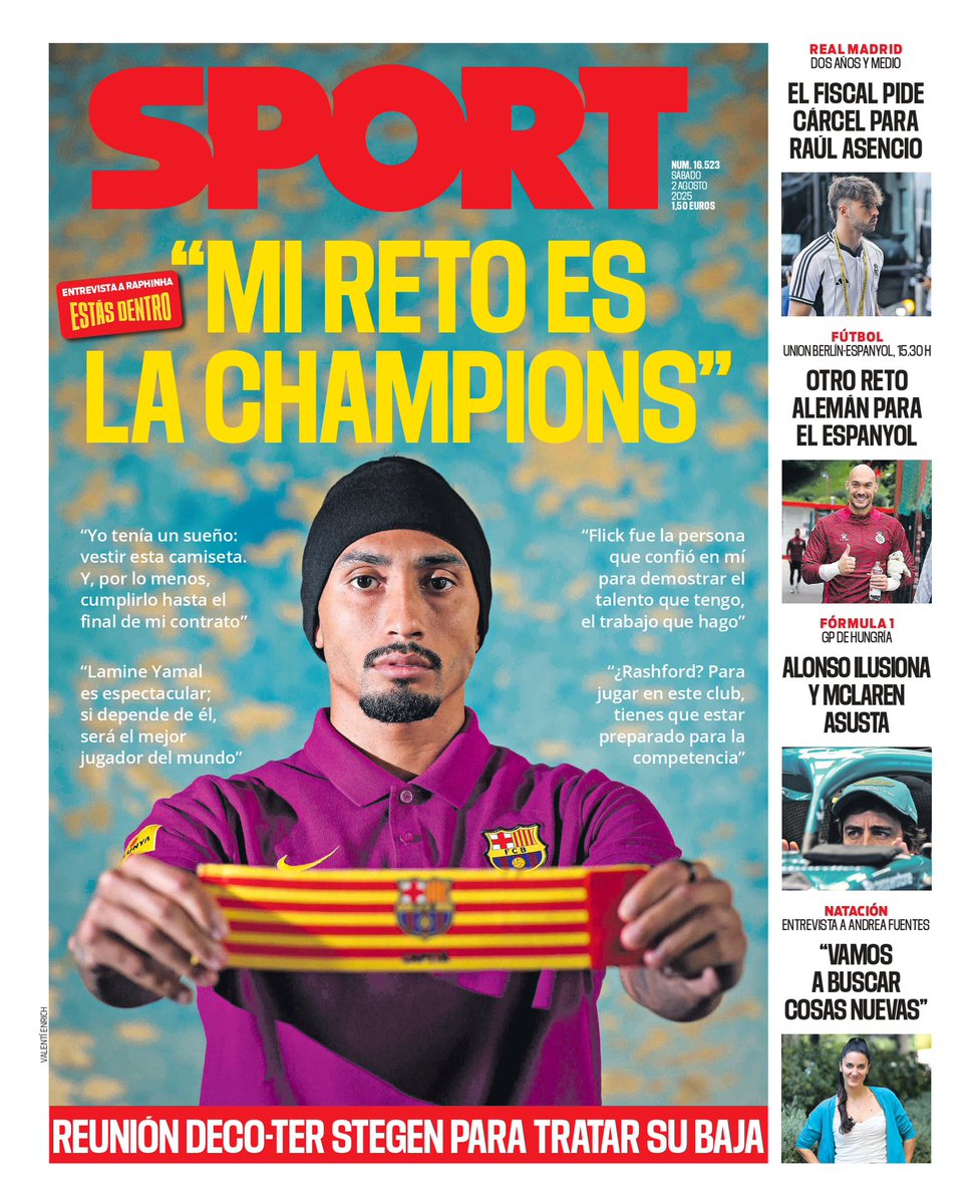 Los señalados en el Real Madrid, el Atlético piensa a lo grande y objetivos en el Barça. #Portadas