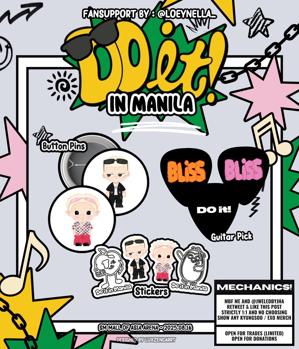 jha π (@loeynella_) on Twitter photo <ππ€ ππ©!> ππ£ π’ππ£ππ‘π .α
a fan support for #KYUNGSOO
by <a href="/loeynella_/">jha π</a> 2/2
πΆοΈ mbf me & <a href="/jweledbyjha/">Jweled Shop</a>, like & retweet
πͺ· open for trade & donation
π show any ksoo/exo official merch
π link : tinyurl.com/DoItinMnl
#KYUNGSOO #DOITinMNL
#DOIT_inMANILA #DOITinManila <ππ€ ππ©!> ππ£ π’ππ£ππ‘π .α
a fan support for #KYUNGSOO
by <a href="/loeynella_/">jha π</a> 2/2
πΆοΈ mbf me & <a href="/jweledbyjha/">Jweled Shop</a>, like & retweet
πͺ· open for trade & donation
π show any ksoo/exo official merch
π link : tinyurl.com/DoItinMnl
#KYUNGSOO #DOITinMNL
#DOIT_inMANILA #DOITinManila