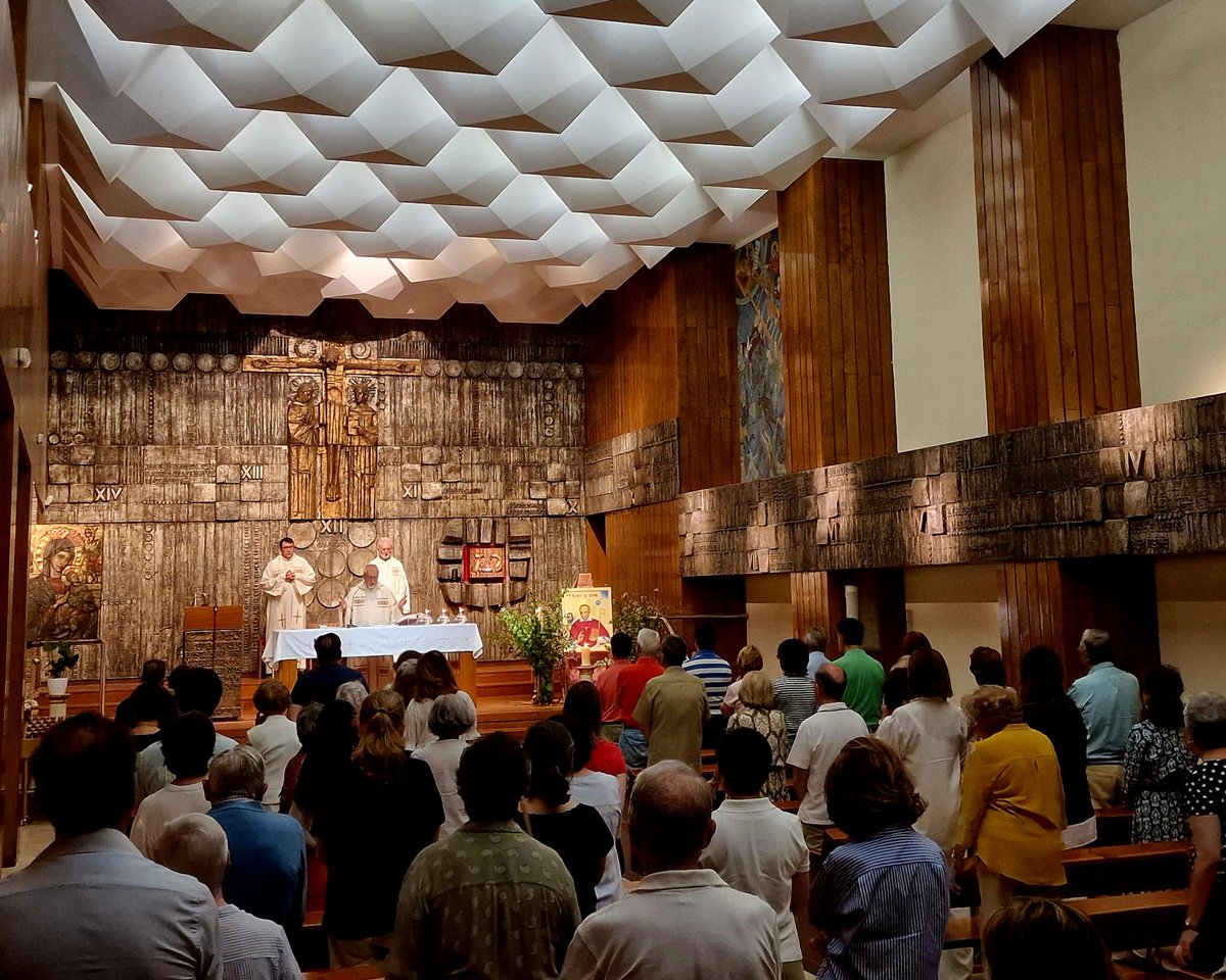 Bendición del nuevo icono de San Alfonso en la parroquia del Santísimo Redentor, Madrid 01/08/2025