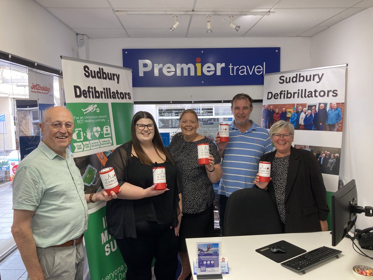 andyread52's tweet image. Sudbury Defibrillators a nationally Registered Charity is being supported by local business &amp;amp; groups to
have à defibrillator installed &amp;amp; accessible 24/7 within 2 minutes of every Sudbury house and business.