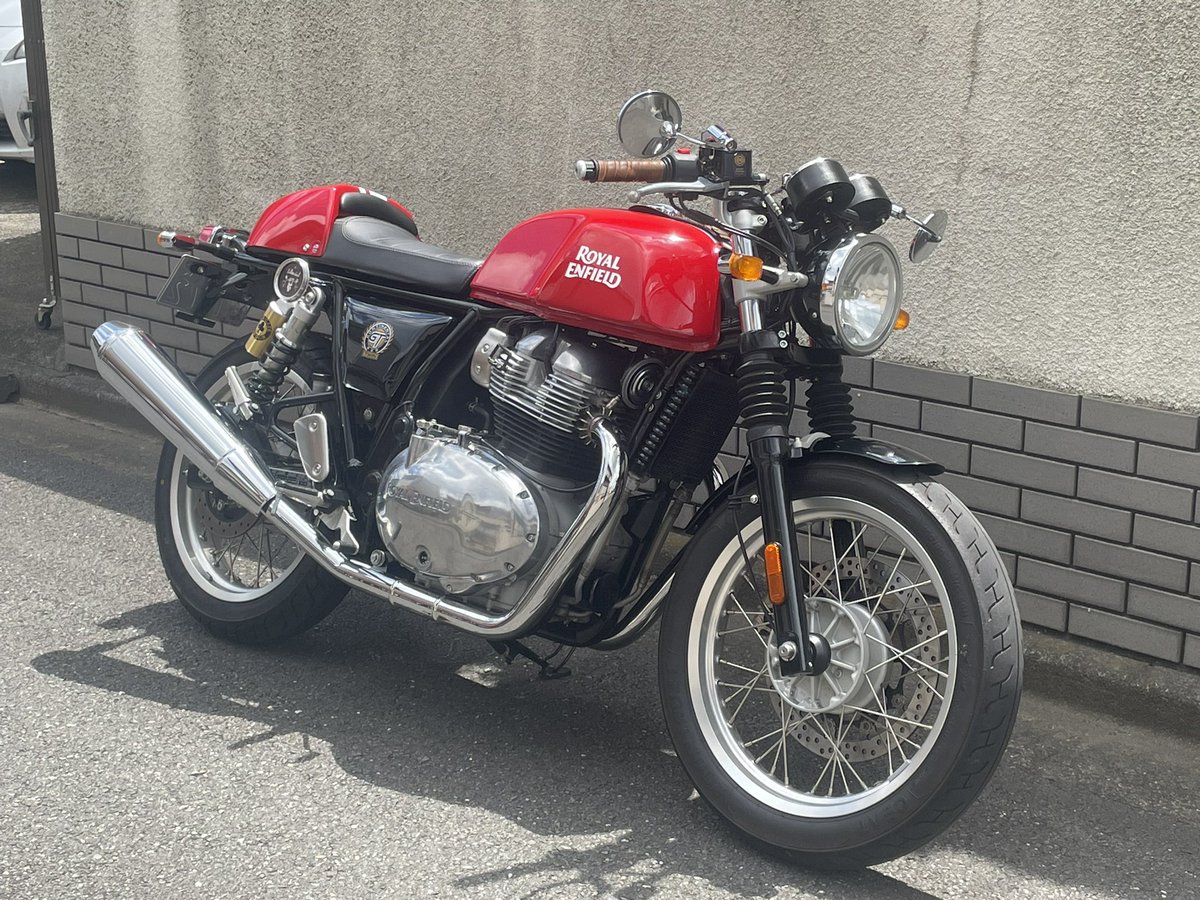 ２４ヶ月点検から戻ってきたコンチネンタルGT650。やっぱりコイツが一番しっくりくるなぁ。

#ロイヤルエンフィールド
#コンチネンタルGT650
#定期点検